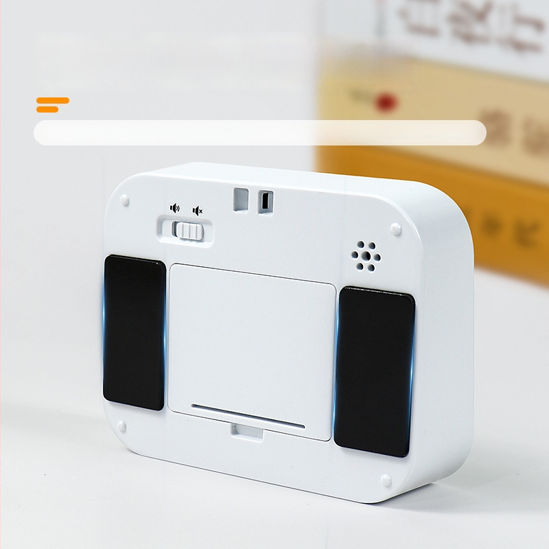 Cronometru LED Rotativ pentru studiu și bucătărie — Alimentare cu baterii, Mișcare electronică, Carcasă dreptunghiulară, Afișaj LED, Logo tipărit