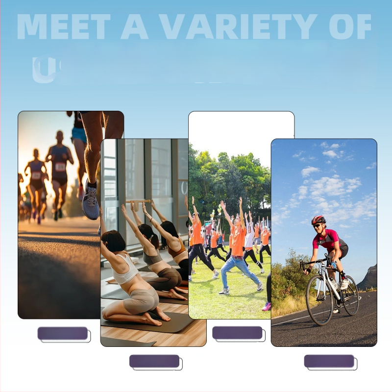 Sporta dvieļis ar dzesējošu efektu, ātra žūšana, sviedru uzsūkšana, divpusējs velūrs, zem 100 g, iespēja logotipa drukai