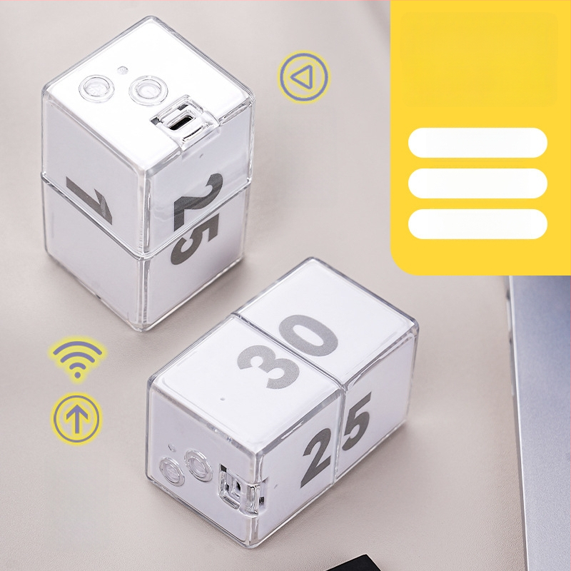 Exped Smart West Guard Cronometru cub cu senzor de gravitație — electronic, alimentat de baterie, carcasă din plastic, pentru studiu, birou, bucătărie