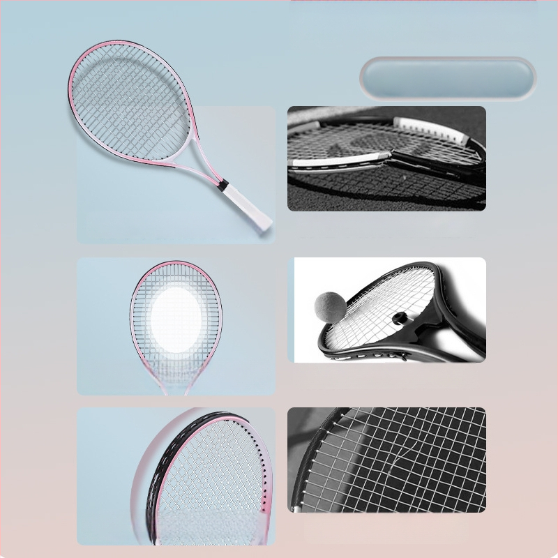 Bosska tennisepakk alumiiniumraamiga ja nailonist stringidega, joone tagasivõtu treener iseseisvaks treenimiseks, algajatele ja noortele