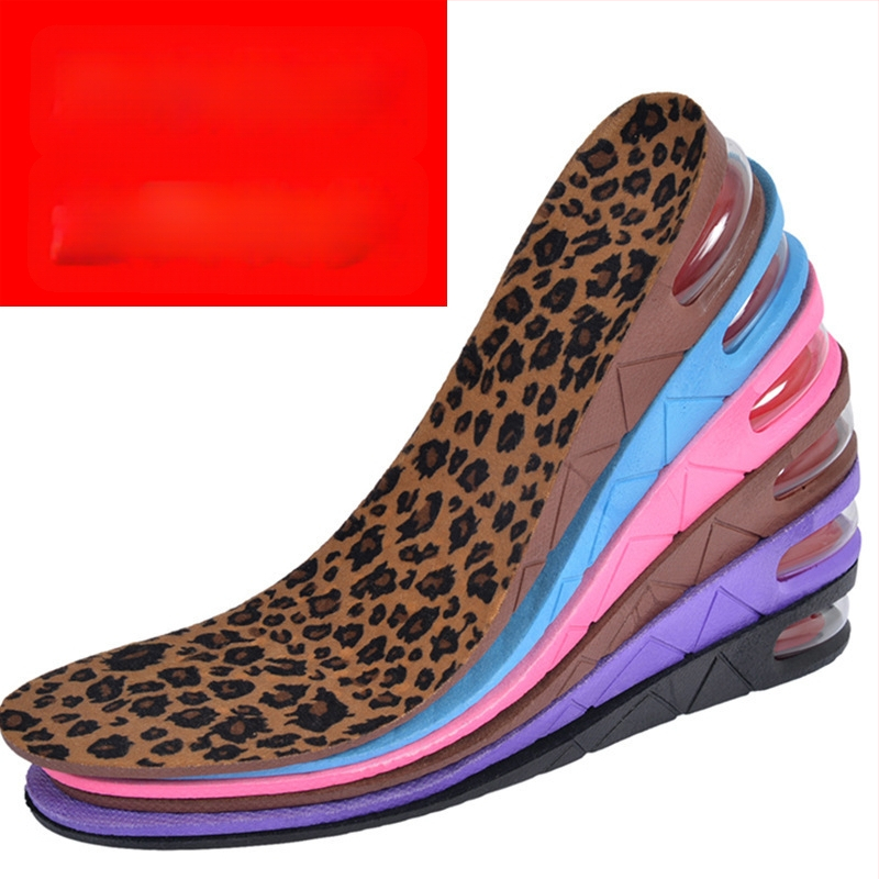 Kõrguse suurendav sisetald jalatsitele, unisex PVC, täielik sisetald, kõrgus 3–7 cm, mudel 603