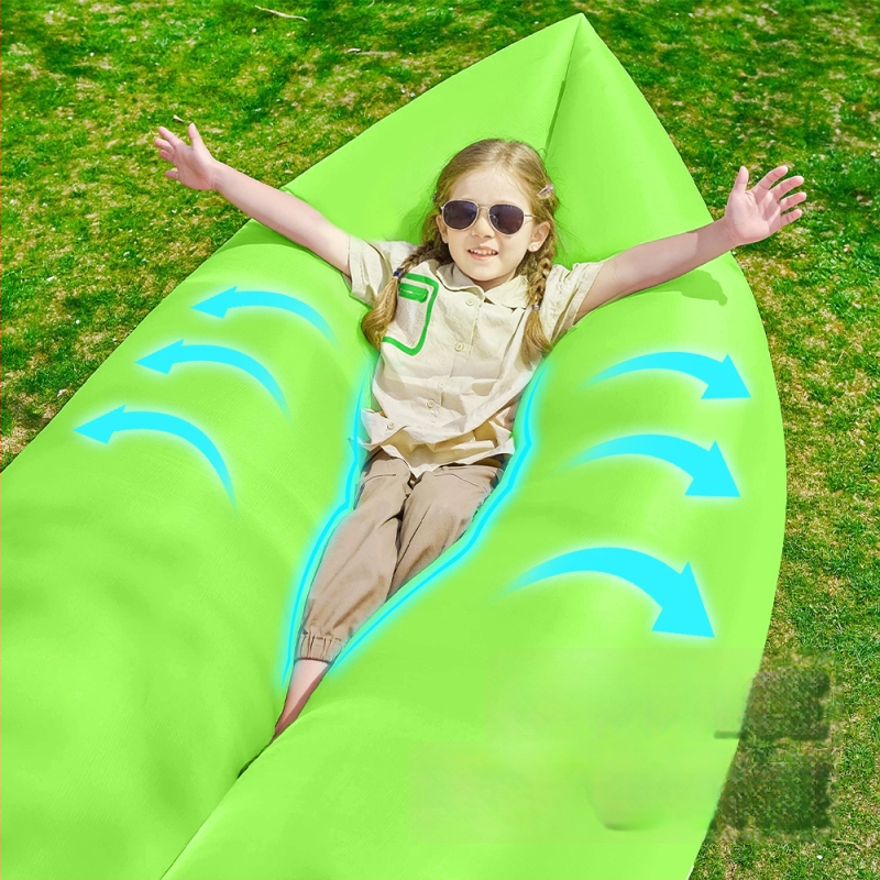 Ühe inimese pripuhutav diivan matkamiseks - Oxford-kangas, 2 kihti, maksimaalne koormus 200 kg, kaal 0,4 kg, käsipump