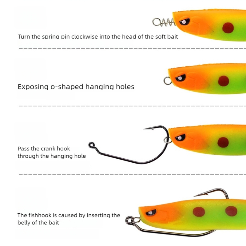 Nagawa Crank Hook barbiga merepüügi jaoks laevast