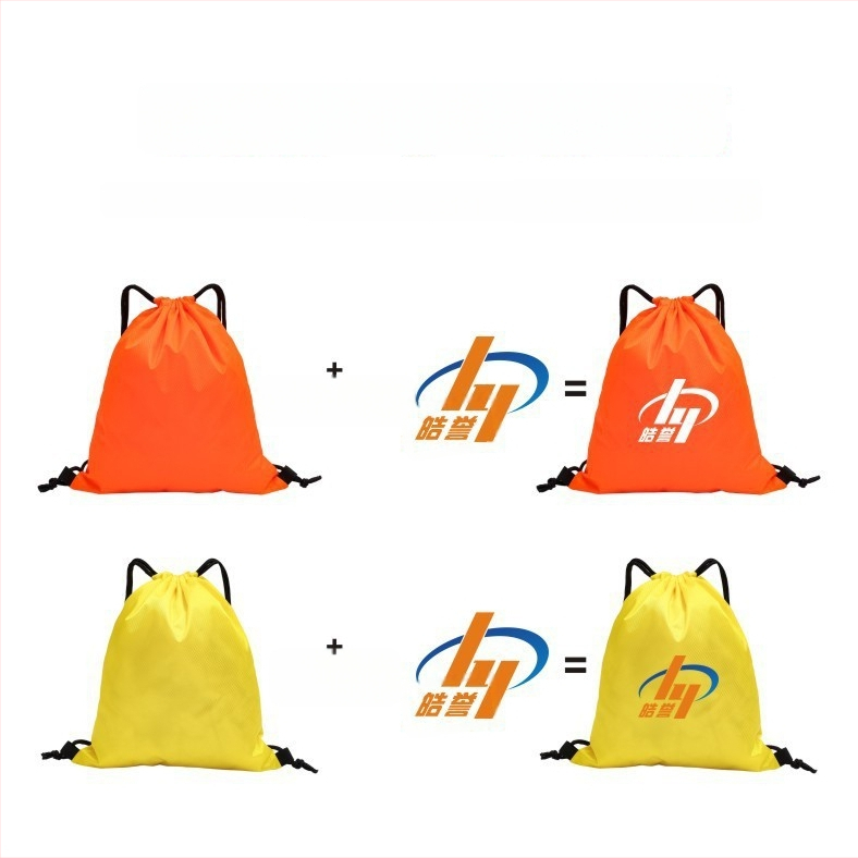 Oxford auduma sporta mugursoma, pielāgota futbola motīvam, karstuma pārneses un silkscreen apdruka