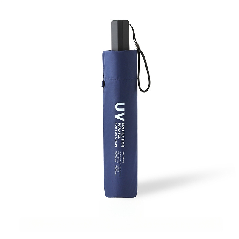 Süsinikkiust pliiatsikujuline päikesesirm, 6 ribad, kiudvardid, sulamivarre, UPF > 50