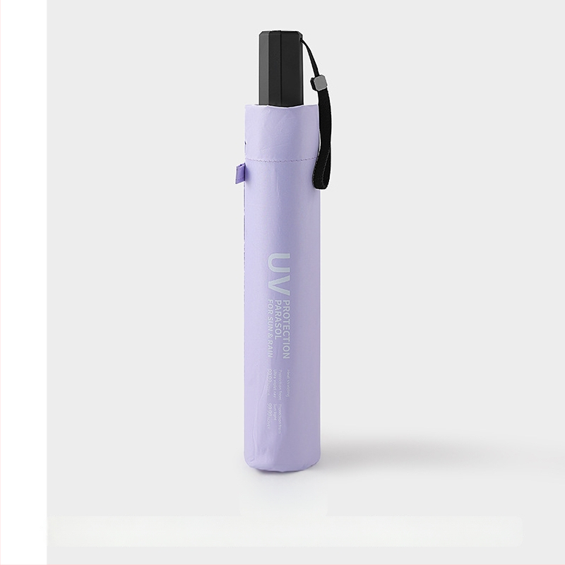 Süsinikkiust pliiatsikujuline päikesesirm, 6 ribad, kiudvardid, sulamivarre, UPF > 50