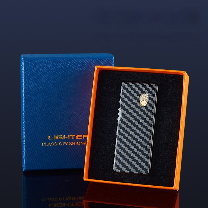 HF2517 Süütaja valgustusega, otsene leek, kokkuvolditava nuga kujundus, metallkorpus, butaan