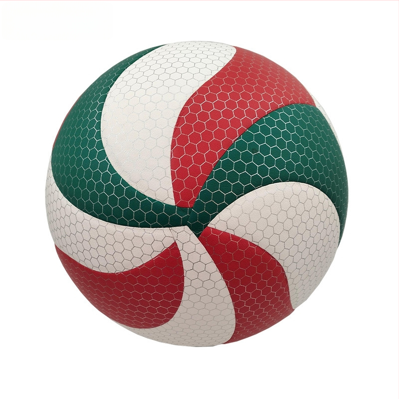 Vidaus tinklinio kamuolys treniruotėms - PU oda, klijuotasis siuvimas, modelis 2025-1, individualus logotipo spausdinimas, individualus apdorojimas