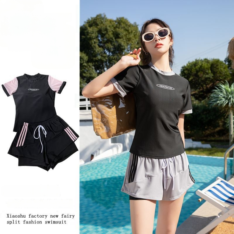 Kaheosalised ujumistrik, kõhu katvusega; kiiresti kuivav Milk Silk kangas; 95% polüester, vooder 5% spandeks; rinnahoi padjad kaasas; kaal 230 g