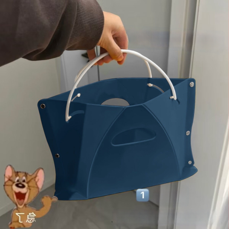 Sulankstoma saugyklos kėdė su prisirišimo virve – lauko naudojimui, lengvai nešiojama, kelionėms ir žvejybai, plastikas, 120 kg apkrova