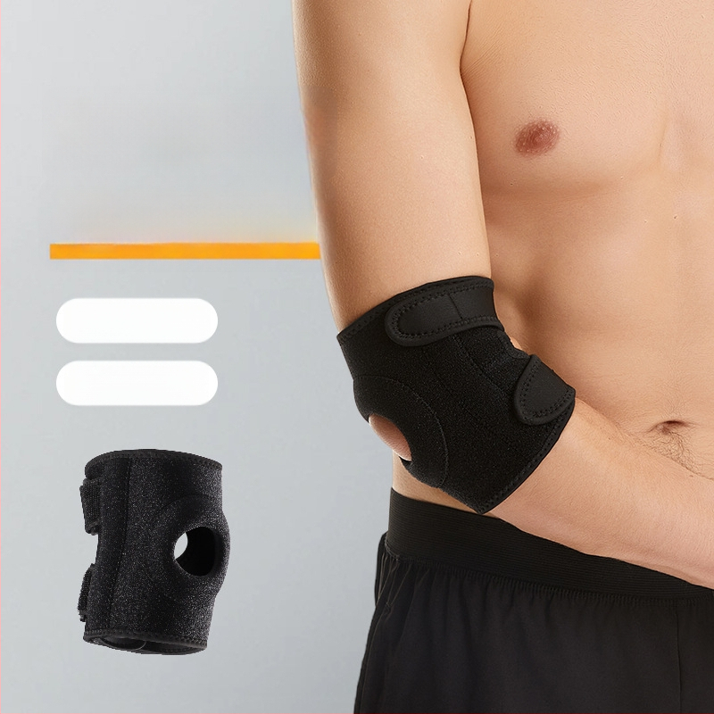 Shiwei Nailoniniai alkūnės įtvarai suaugusiems, tinkami badmintonui