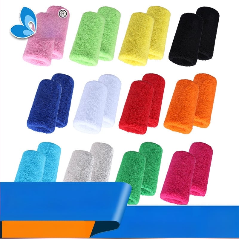 Täiskasvanutele randmekaitse – puuvillast-elastaan-lateksi-nyloni segu, higistamist imendav, sobib korvpallile, tennisile, sulgpallile ja võrkpallile; pakendis 500 tk