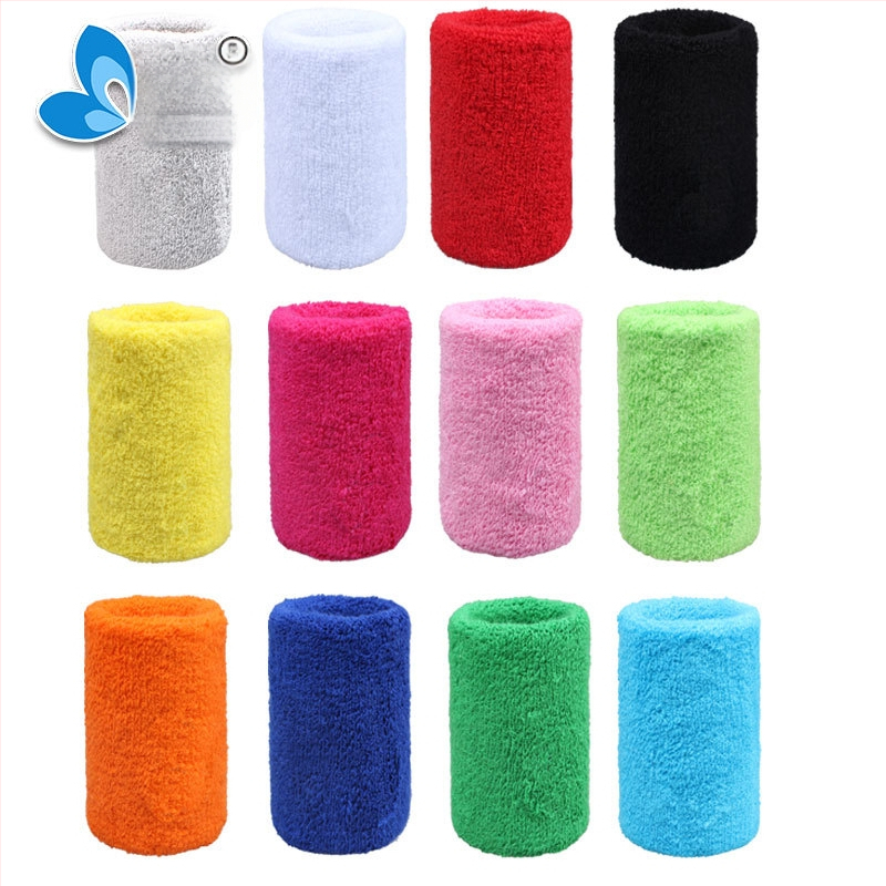 Täiskasvanutele randmekaitse – puuvillast-elastaan-lateksi-nyloni segu, higistamist imendav, sobib korvpallile, tennisile, sulgpallile ja võrkpallile; pakendis 500 tk