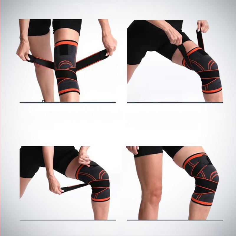 Worthdefence põlvekaitsmed – libisemiskindlad, kompressioonipõlvekaitsmed (nailon); unisex kaitse jooksmisele, fitnessile, kükile, korvpallile, jalgpallile, võrkpallile