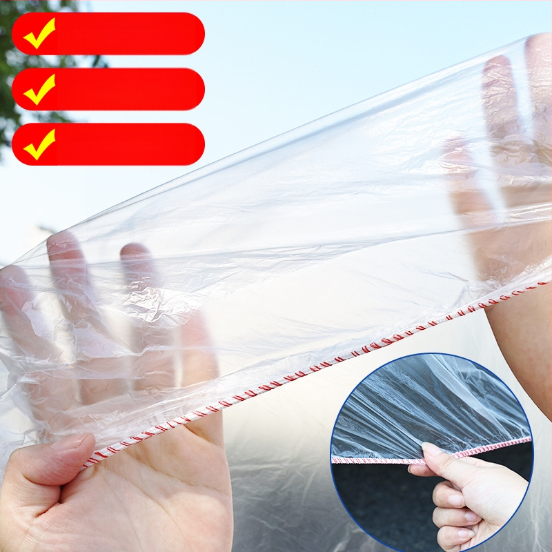 Ühekordselt kasutatav auto kate, läbipaistev plastfilm, tolmukindel, kaitse auto hoolduse ajal, kohandatav mitmele mudelile