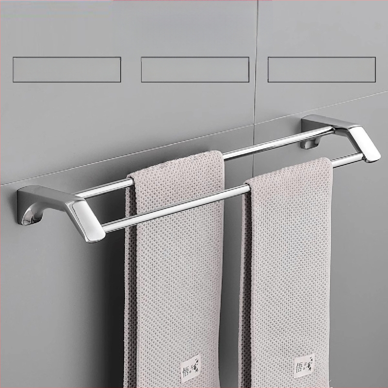 Nerūdijančio plieno rankšluosčių laikiklis vonios kambariui - chromu dengtas paviršius, komplektas 2–6 vienetai, ženklo Jierun, prekės kodas A2200