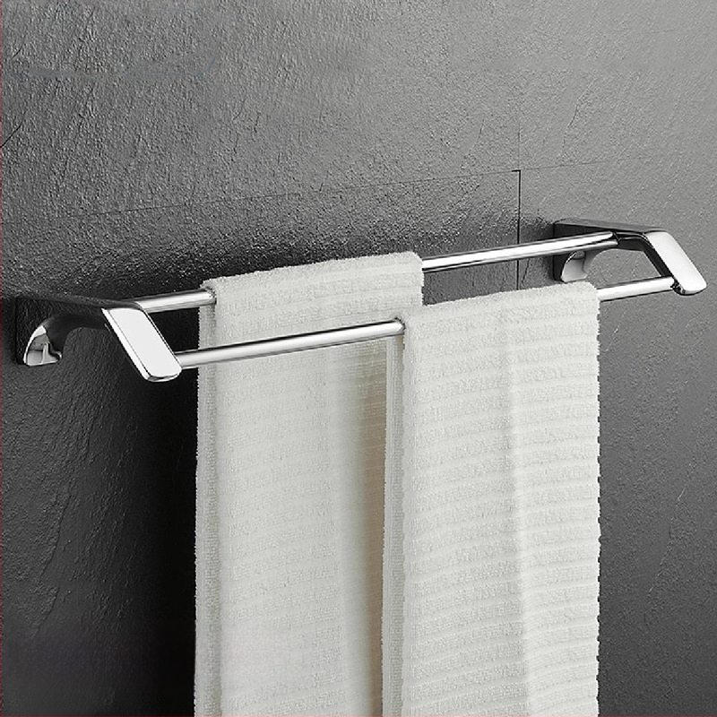 Nerūdijančio plieno rankšluosčių laikiklis vonios kambariui - chromu dengtas paviršius, komplektas 2–6 vienetai, ženklo Jierun, prekės kodas A2200