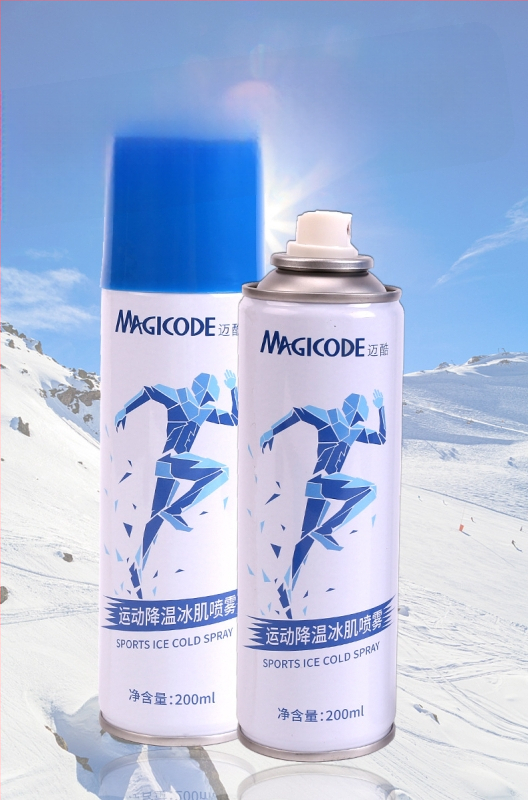 Nai Force Futbola trenēšanas sprejs – ātra sāpes mazināšana muskuļu sastiepumu gadījumā, dzesējošs efekts (Zīmols: Nai Force • Futbols • Trenēšanas palīglīdzekļi)