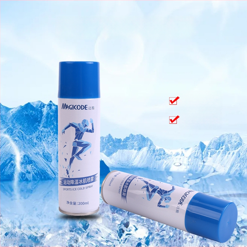 Nai Force Futbola trenēšanas sprejs – ātra sāpes mazināšana muskuļu sastiepumu gadījumā, dzesējošs efekts (Zīmols: Nai Force • Futbols • Trenēšanas palīglīdzekļi)