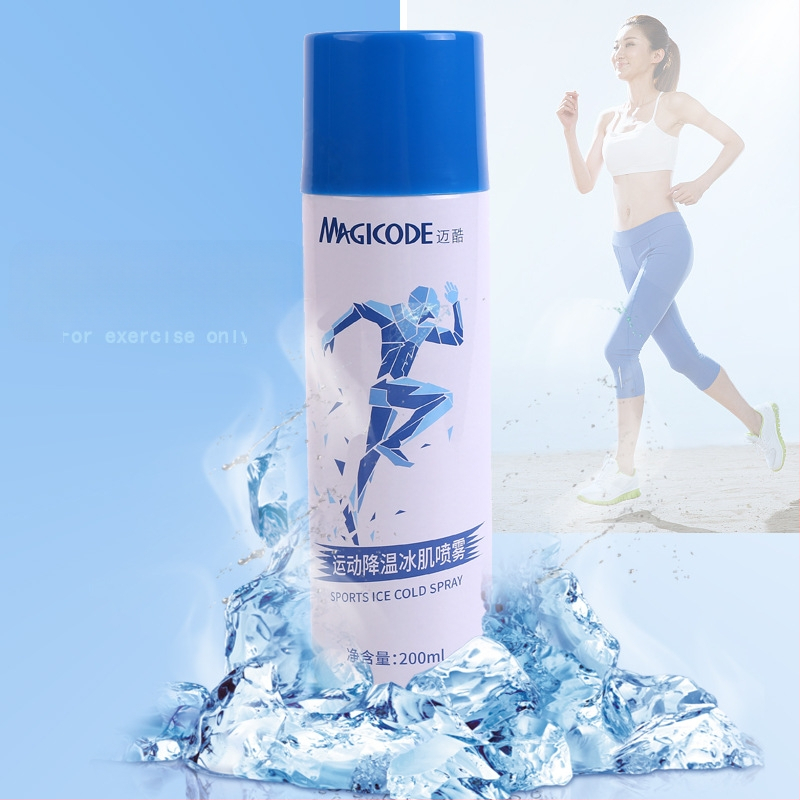 Nai Force Futbola trenēšanas sprejs – ātra sāpes mazināšana muskuļu sastiepumu gadījumā, dzesējošs efekts (Zīmols: Nai Force • Futbols • Trenēšanas palīglīdzekļi)