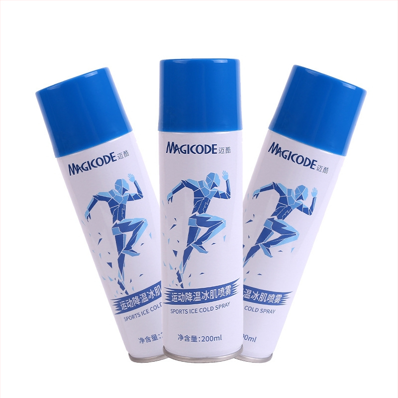 Nai Force Futbola trenēšanas sprejs – ātra sāpes mazināšana muskuļu sastiepumu gadījumā, dzesējošs efekts (Zīmols: Nai Force • Futbols • Trenēšanas palīglīdzekļi)