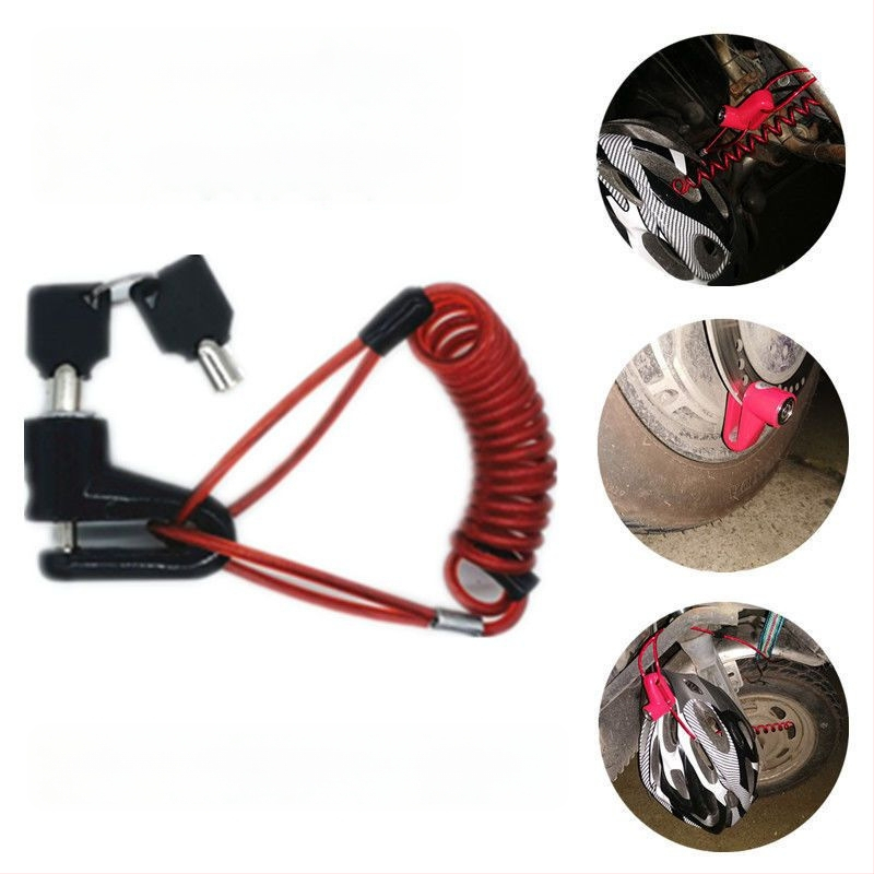 DEROACE/Dilushi elektrilise sõiduki lukk vargusevastase alarmiga, mudel 1, tootekood 0088, Ameerika stiil