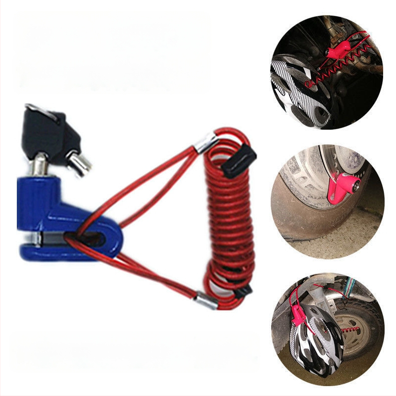 DEROACE/Dilushi elektrilise sõiduki lukk vargusevastase alarmiga, mudel 1, tootekood 0088, Ameerika stiil