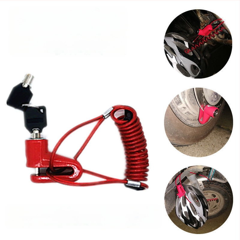 DEROACE/Dilushi elektrilise sõiduki lukk vargusevastase alarmiga, mudel 1, tootekood 0088, Ameerika stiil