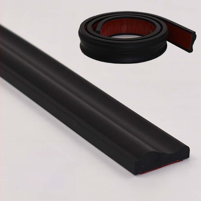 PVC élvédő profil, öntapadós, vízálló, rugalmas, fürdőszoba padlói és falaihoz