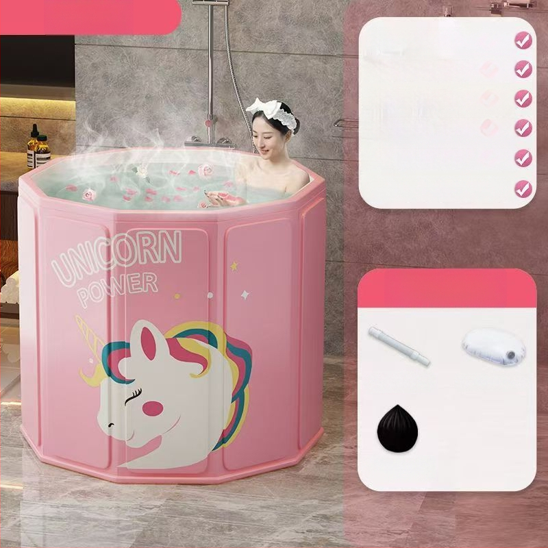 Sulankstoma vonia suaugusiems su dangteliu, vandeniui atspari medžiaga, izoliuota, su sėdėjimo galimybe