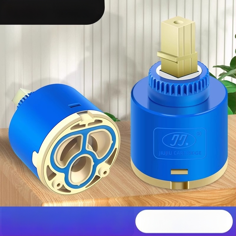 Keraminis vožtuvo šerdis virtuvės maišytuvui – šaltas/karštas vanduo, PC+ keramika, šiuolaikiškas minimalistinis stilius