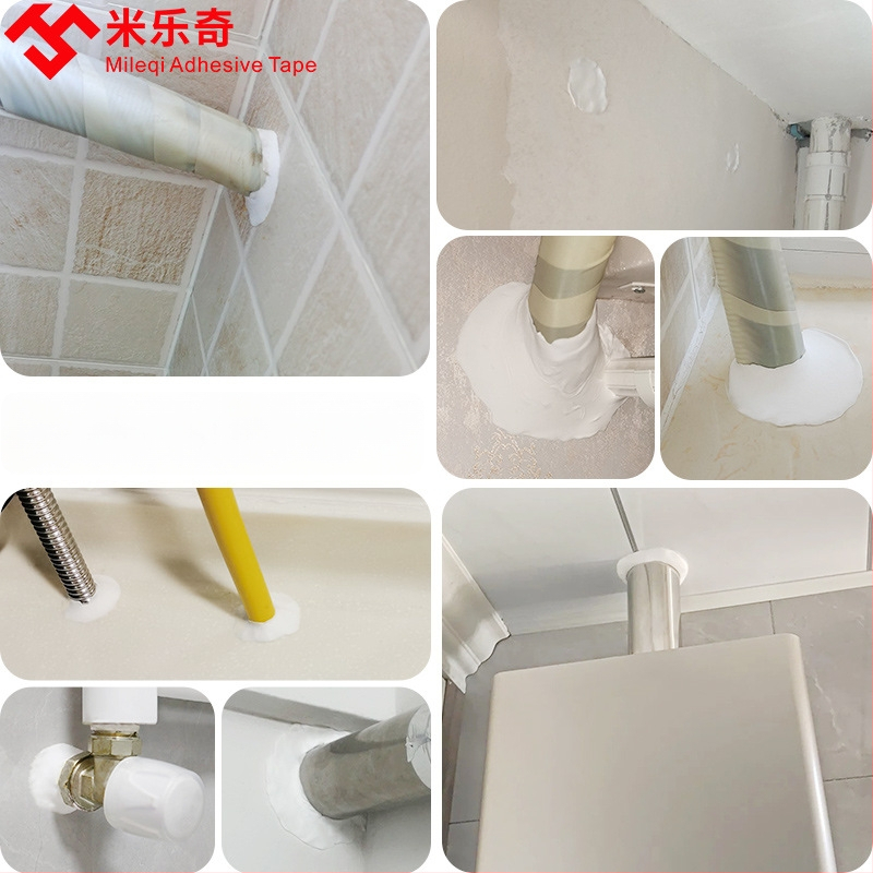 PVC sienos lipdukas - vandeniui atsparus, skylės užpildymas, atsparus graužikams, aukštai temperatūrai atsparus, svetainės dekoras