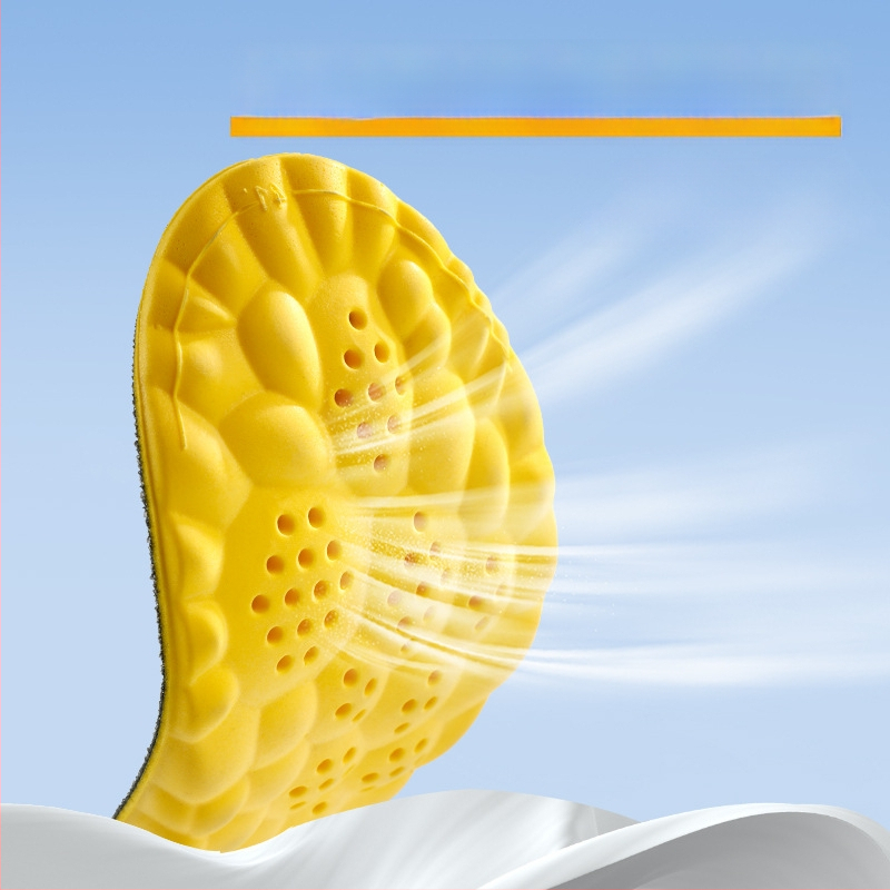 Deodoriseerivad sisetallad spordijalatsitele, saapadele, igapäevaste ja tööjalanõudele – PU materjal, täis sisetald, mudel 5124