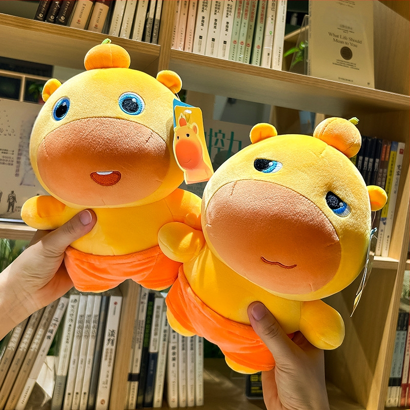 Capybara Lu Lu plüüsnukk – PP puuvillane täide, veluurplüüs materjal, sobib alates 14. eluaastast