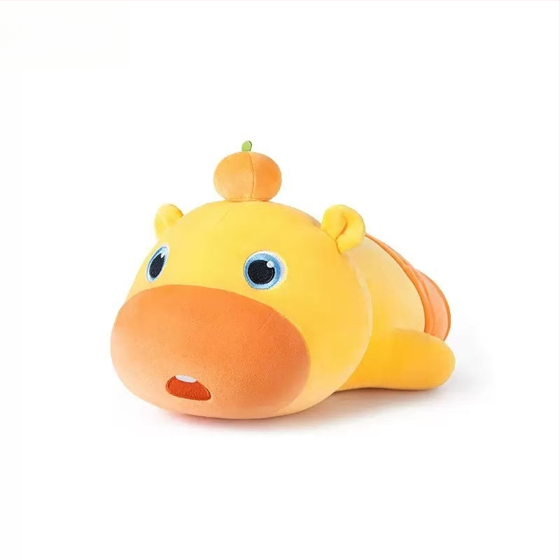 Capybara Lu Lu plüüsnukk – PP puuvillane täide, veluurplüüs materjal, sobib alates 14. eluaastast