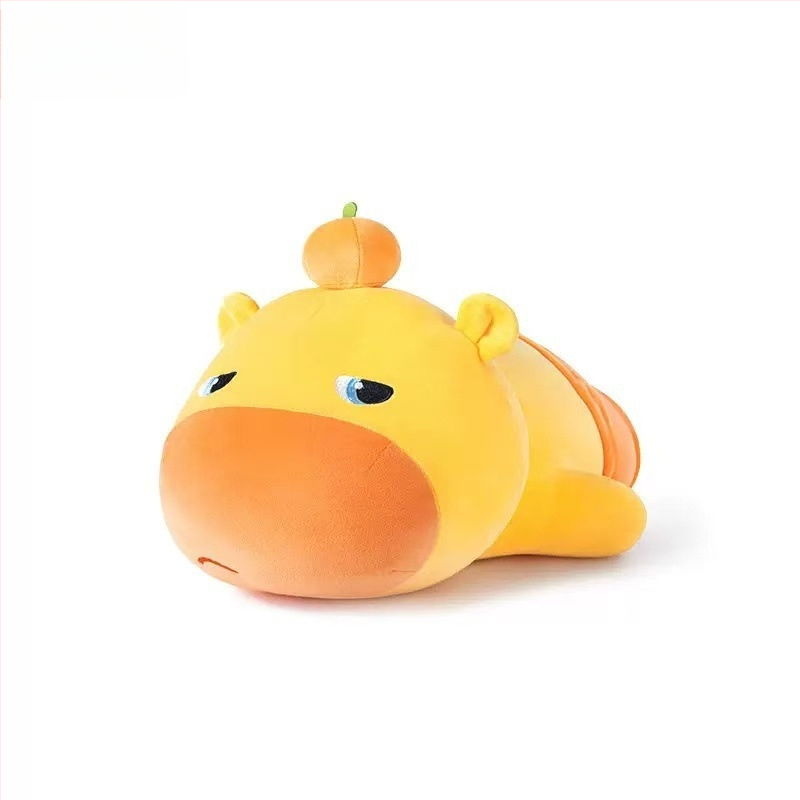 Capybara Lu Lu plüüsnukk – PP puuvillane täide, veluurplüüs materjal, sobib alates 14. eluaastast