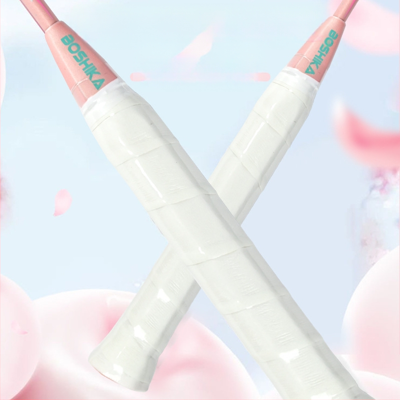 Badminton raketė Bushi Card — ferroalijos rėmas, nailoninės virvės, pradedantiesiems jaunimui, vidutinė standumas, logotipo spausdinimas galimas