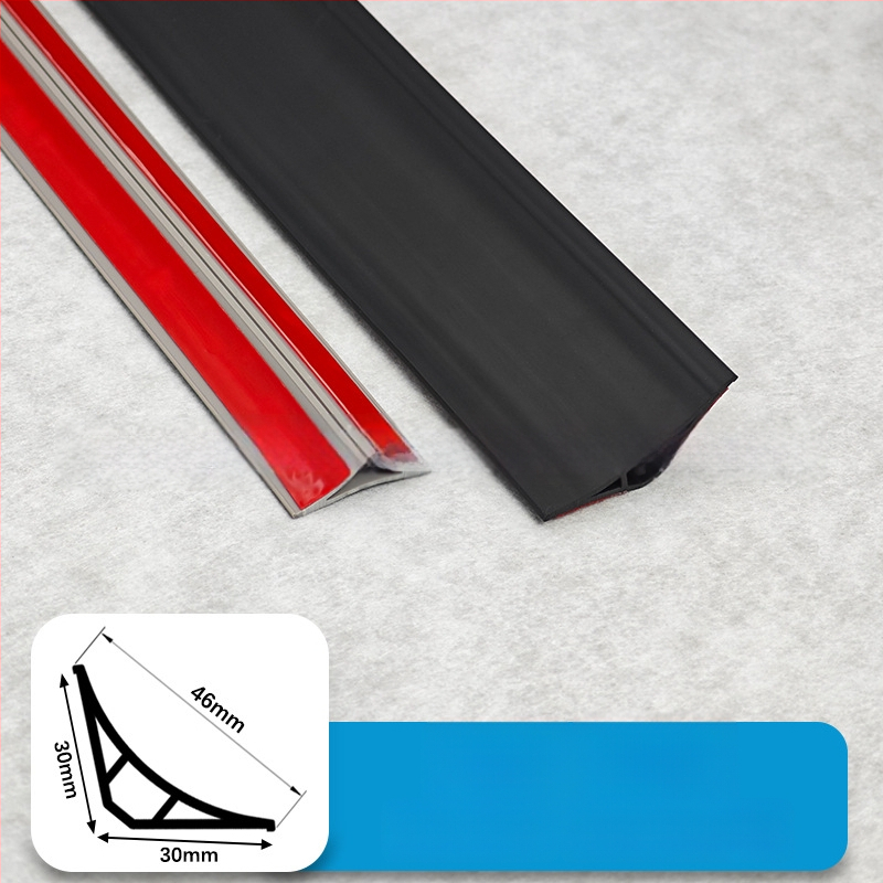 PVC élszalag, öntapadó, ívelt sarok dekoratív csík, vízálló, kopásálló, antistatikus