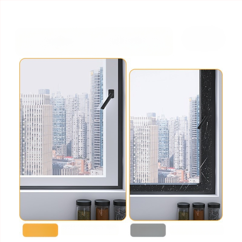 Yude PET sienų lipdukas - atsparus vandeniui, alyvos atsparus, lipnus kraštų sandariklis spintelėms, dekoratyvinė linija