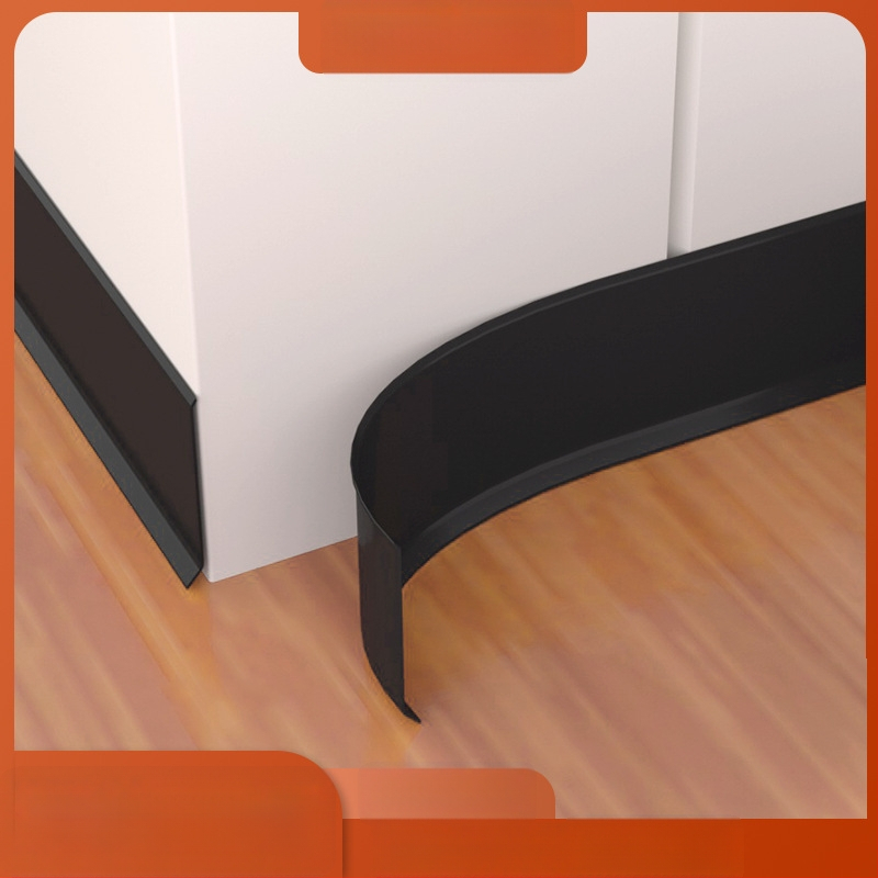 PVC lábazati panel, öntapadós, vízálló, kopásálló, formaldehid-mentes, modern minimalista stílus