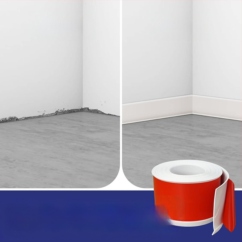 PVC lábazati panel, öntapadós, vízálló, kopásálló, formaldehid-mentes, modern minimalista stílus