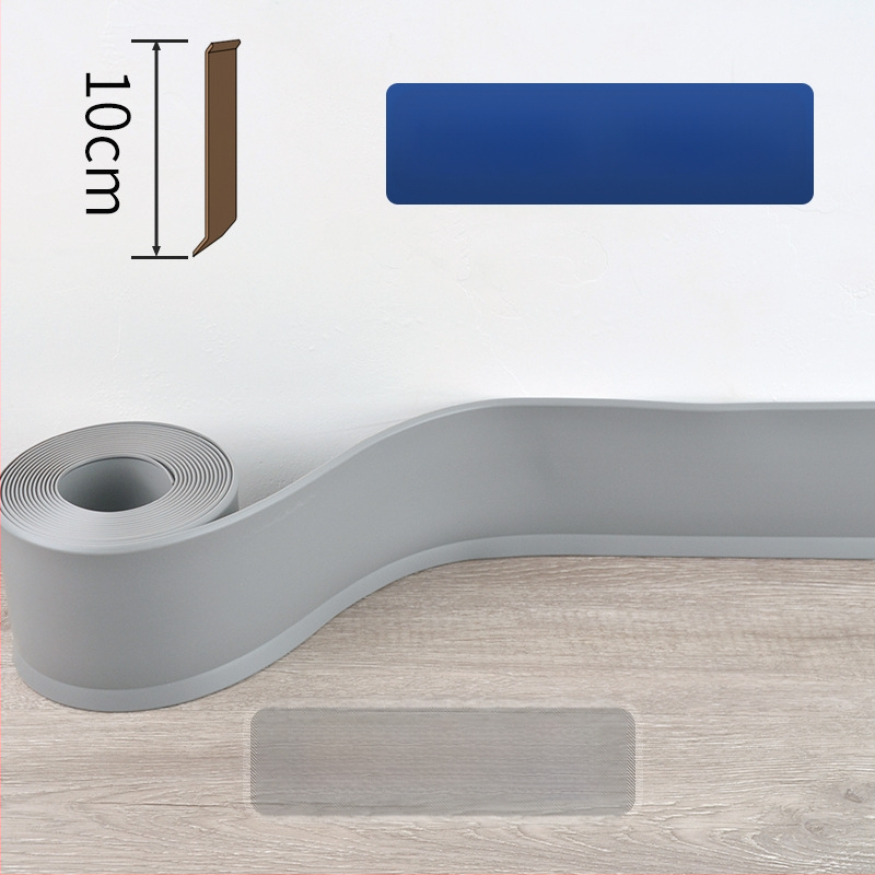 PVC lábazati panel, öntapadós, vízálló, kopásálló, formaldehid-mentes, modern minimalista stílus