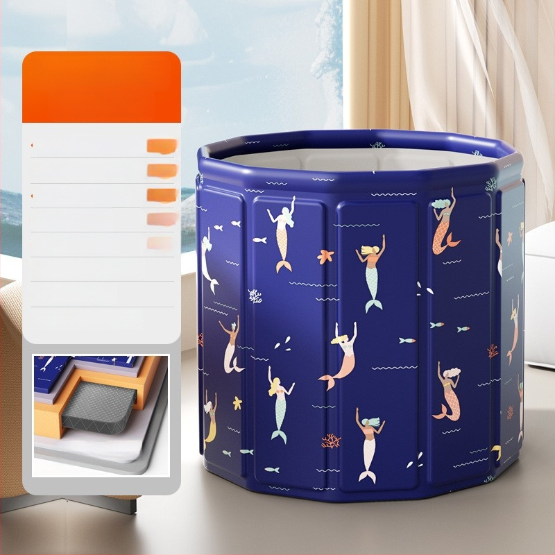 Vaikų sulankstomas maudymosi kibiras, medžiaga: nailonas, skirtas maudynėms, sulankstomas dizainas