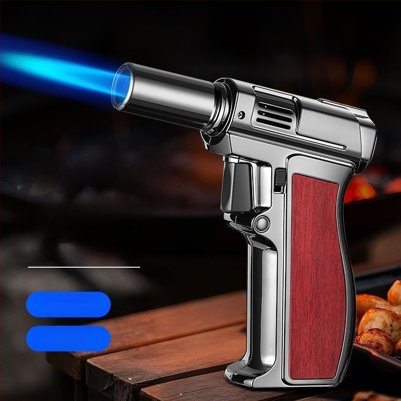 Rokas metināšanas pistole ar butānu, vēja izturīga, uzpildāma, no ABS plastmasas, modelis JX-801