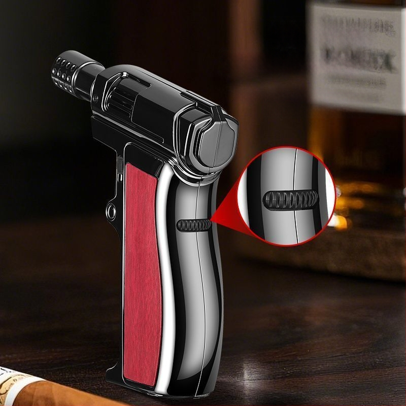 Rokas metināšanas pistole ar butānu, vēja izturīga, uzpildāma, no ABS plastmasas, modelis JX-801