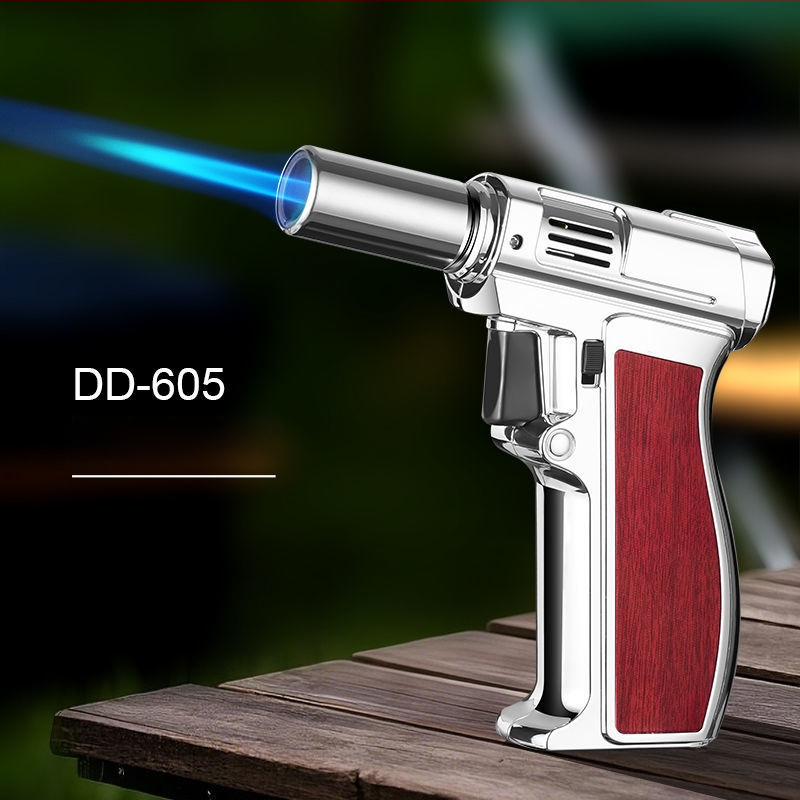 Rokas metināšanas pistole ar butānu, vēja izturīga, uzpildāma, no ABS plastmasas, modelis JX-801