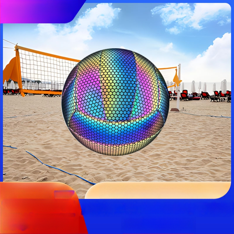 SMILEBOY Vidaus tinklinio kamuolio treniruotė, atspindinti fluorescencinė oda, Nr. 5, pritaikomas