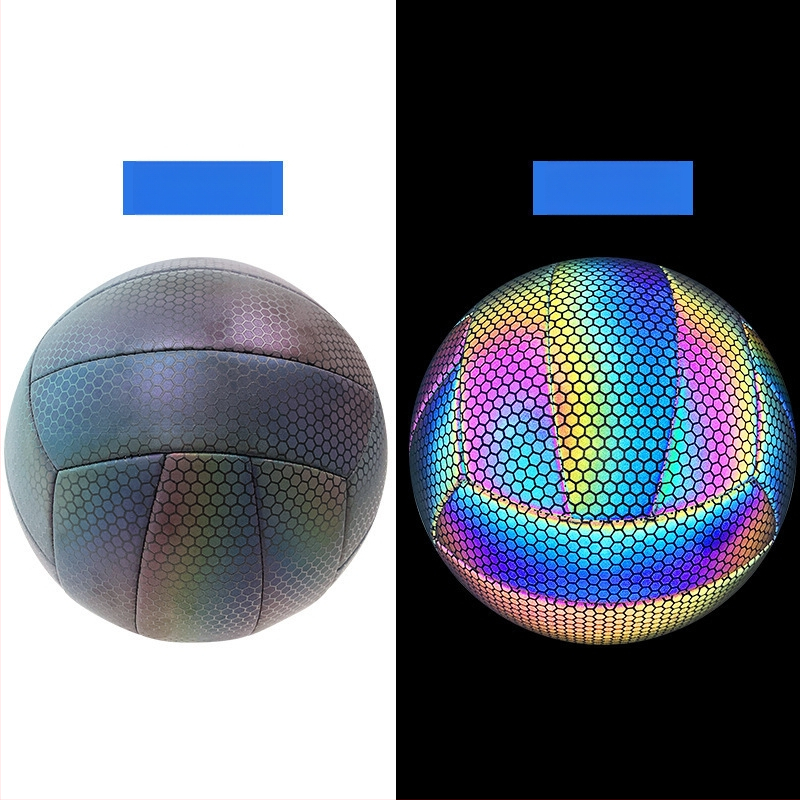 SMILEBOY Vidaus tinklinio kamuolio treniruotė, atspindinti fluorescencinė oda, Nr. 5, pritaikomas