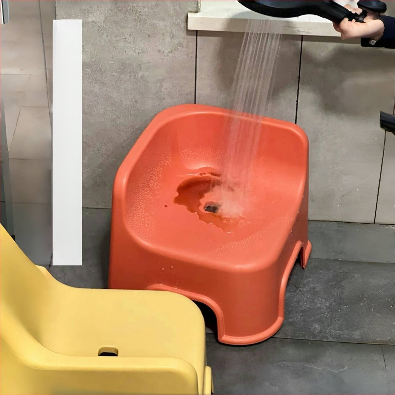 Vaikų vonios kėdutė su nugara - plastikinė, nelankstoma, prekinis ženklas Zhuang Page