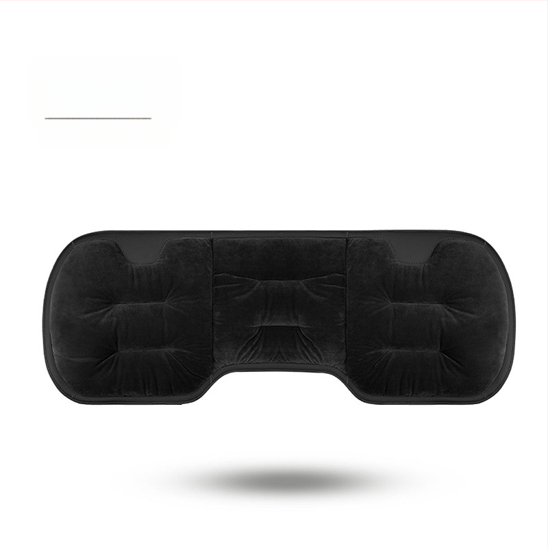 Automobilio sėdynės pagalvėlė - paviršius: vilnonė megztinė; užpildas: flanelės medvilnė; žiemai; komplektas iš kelių dalių